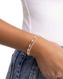 Paparazzi Publicity Pizzazz - Gold Bracelet
