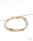 Paparazzi Mesmerizing Motif - Pink Bracelet
