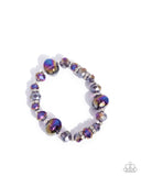 Paparazzi Translucid Taste - Purple Bracelet