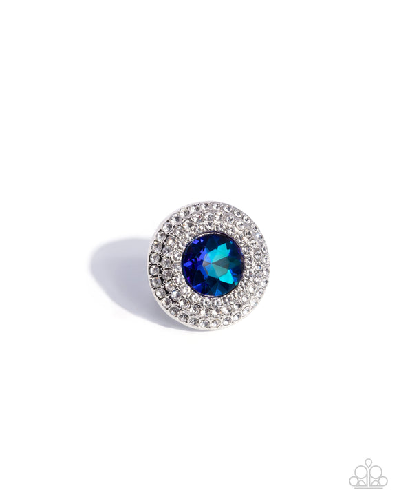 Bedazzled Babe - Blue Ring