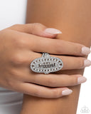 Paparazzi Stacked Showdown - Silver Ring