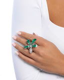 Paparazzi Floral Fix - Green Ring