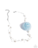 Paparazzi Delicate Debutante - Blue Necklace