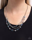 Paparazzi Charismatic Cascade - Blue Necklace
