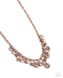 Paparazzi LOCKS of Love - Copper Necklace