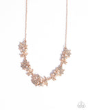 Paparazzi Refined Rule - Rose Gold Necklace