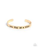 Paparazzi Day By Day Delight - Gold Bracelet