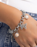 Paparazzi Folklore Frenzy - White Bracelet