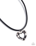 Paparazzi Ferocious Flirt - Black Necklace