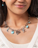 Paparazzi Southwestern Souvenir - Blue Necklace