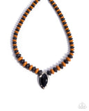 Paparazzi Visionary Venture - Brown Necklace