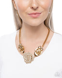 Paparazzi Bouquet Beacon - Gold Necklace