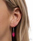 Paparazzi Colorful Citation - Pink Necklace