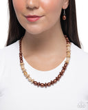 Paparazzi Princess Avenue - Brown Necklace