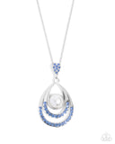 Paparazzi Pure Pearls - Blue Necklace
