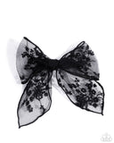 Paparazzi Catwalk Chic - Black Hair Clip