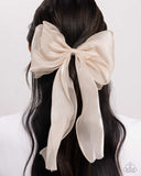 Paparazzi Streamlined Serenade - Brown Hair Clip