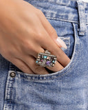 Paparazzi Princess Pattern - Brass Ring