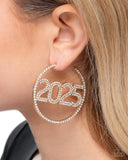 Paparazzi This is Gonna Be My Year - Gold Earring