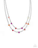 Paparazzi Courting Closeness - Red Necklace