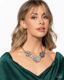 Paparazzi Bouquet Beacon - White Necklace