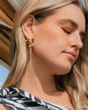Paparazzi Sea Horse Statement - Gold Earring