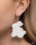 Paparazzi Easter Elegance - White Earring