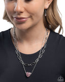 Paparazzi Electric Energy - Pink Necklace