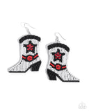 Paparazzi Beaded Boot - Multi Earring