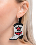 Paparazzi Beaded Boot - Multi Earring