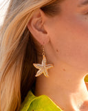 Paparazzi Starfish Spectacle - Gold Earring