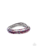 Paparazzi Rhinestone Review - Pink Bracelet