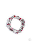 Paparazzi Instant Shimmer - Red Bracelet