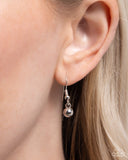 Paparazzi Dont Worry, Be HOPPY - Silver Necklace