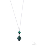 Paparazzi Daily Diamonds - Green Necklace