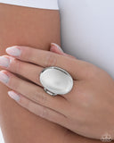 Paparazzi Omniscient Oval - Silver Ring