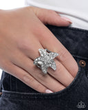 Paparazzi Starfish Scope - White Ring