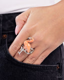 Paparazzi Flamingo Flair - Orange Ring