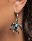 Paparazzi Soaring Stones - Blue Earring