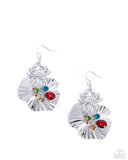 Paparazzi Capricious Crab - Red Earring