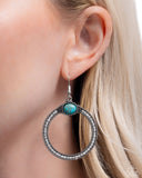 Paparazzi Radical Rusticity - Blue Earring