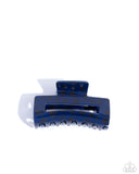 Paparazzi Coastal Clip - Blue Hair Claw