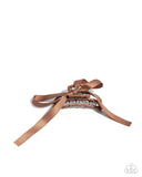 Paparazzi Harmonious Hairstylist - Brown Hair Clip