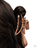 Paparazzi Harmonious Hairstylist - Brown Hair Clip