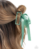 Paparazzi Haute Hairstylist - Green Hair Clip
