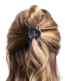 Paparazzi Marbled Model - Silver Hair Clip