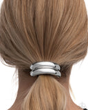 Paparazzi Headlining Hair Toss - Silver Hair Tie