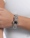 Paparazzi Courtly Coquette - Black Bracelet