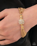 Paparazzi High-Handed Haute - Gold  Bracelet