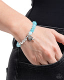 Paparazzi Devout Debut - Blue Bracelet